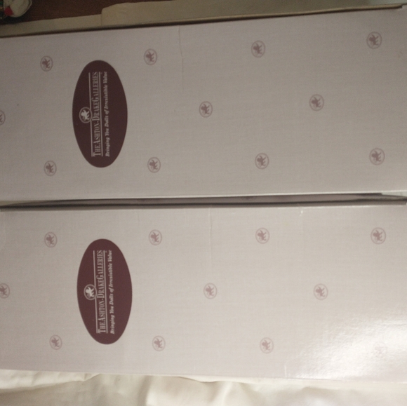 Vintage Rare Ashton Drake Pair of Chinese Dolls Ming & Mei Mei Porcelain Dolls - Picture 7 of 9